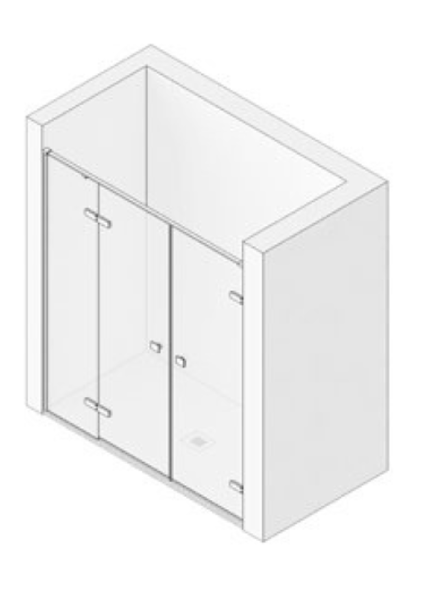 mamparas serie GREECE 5 mamparas-abatibles