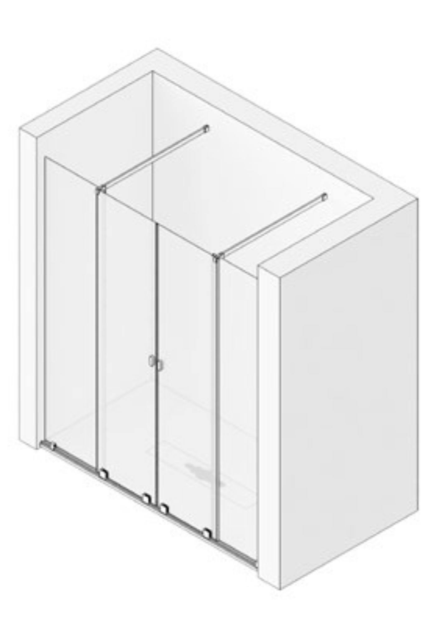 mamparas serie VOEL 1 MAMPARA-sin-carril-inferior-voel