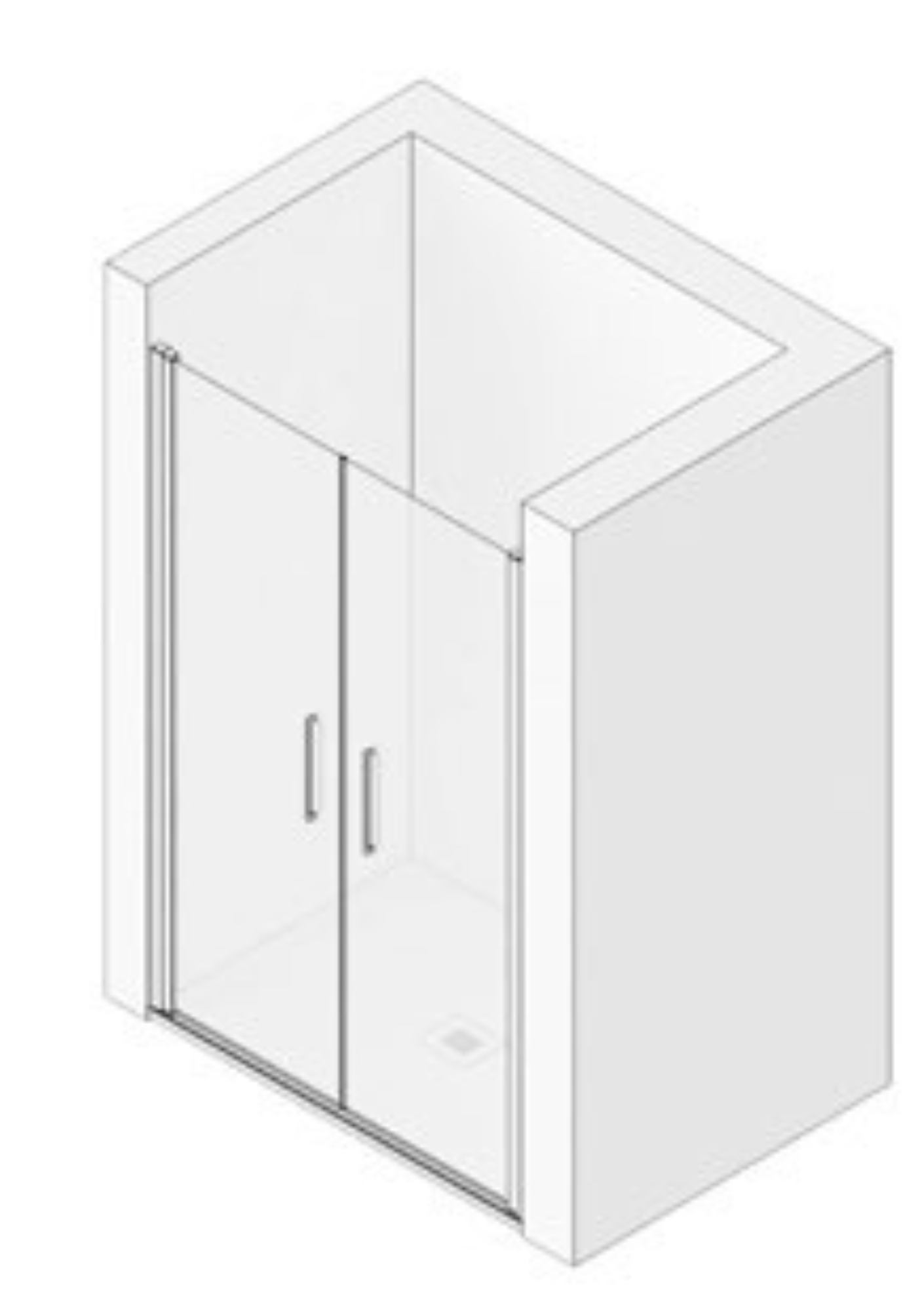 mamparas serie steel arabia 1 mampara-de-bano-abatible