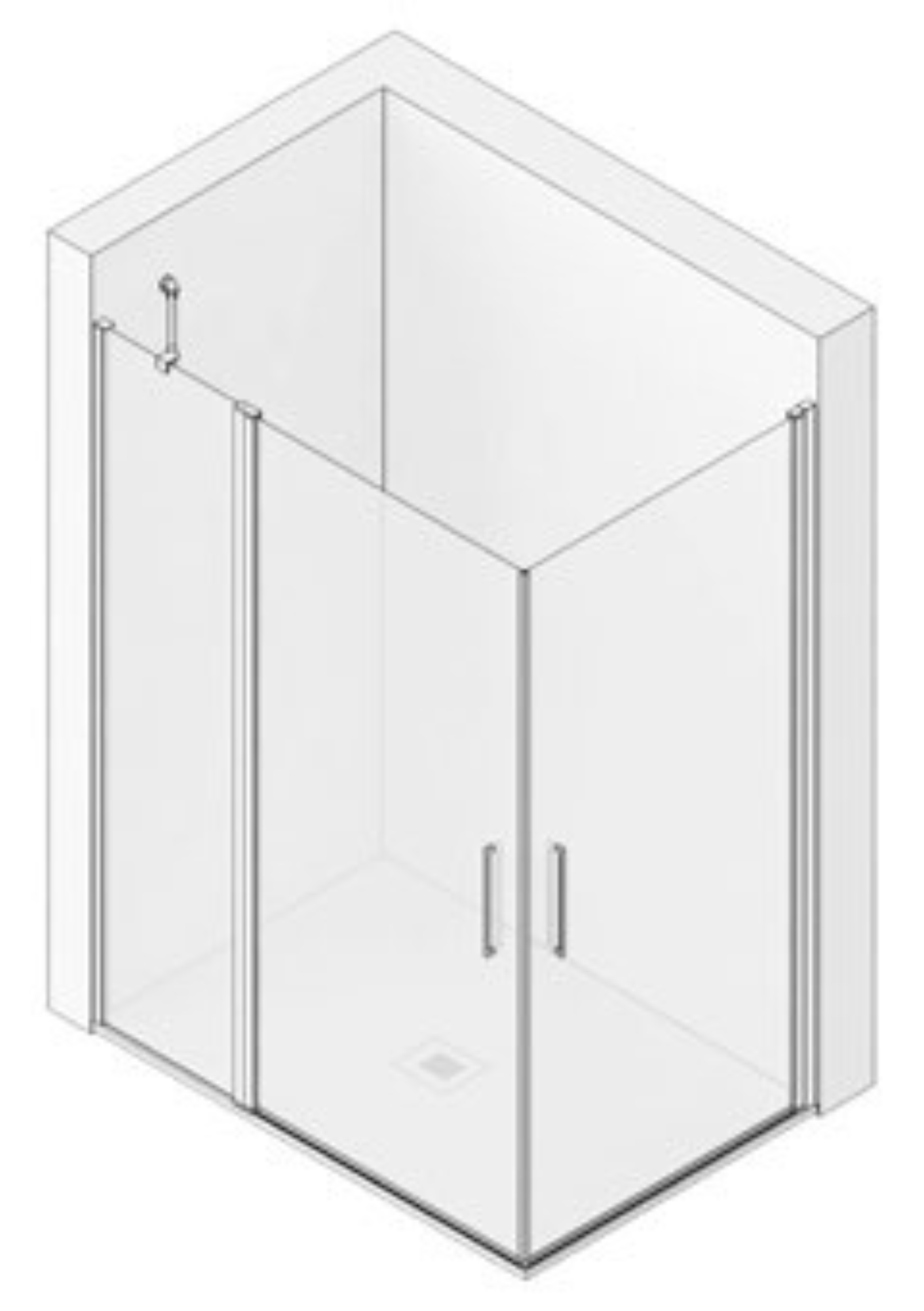 mamparas serie steel arabia 10 mampara-de-bano-abatible