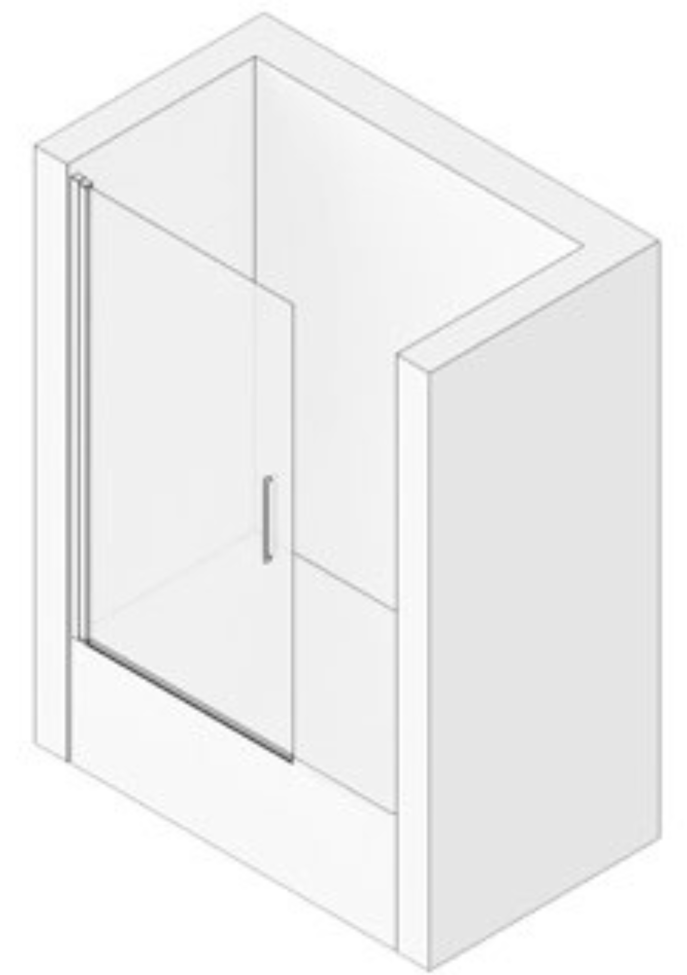 mamparas serie steel arabia 12 mampara-de-bano-abatible