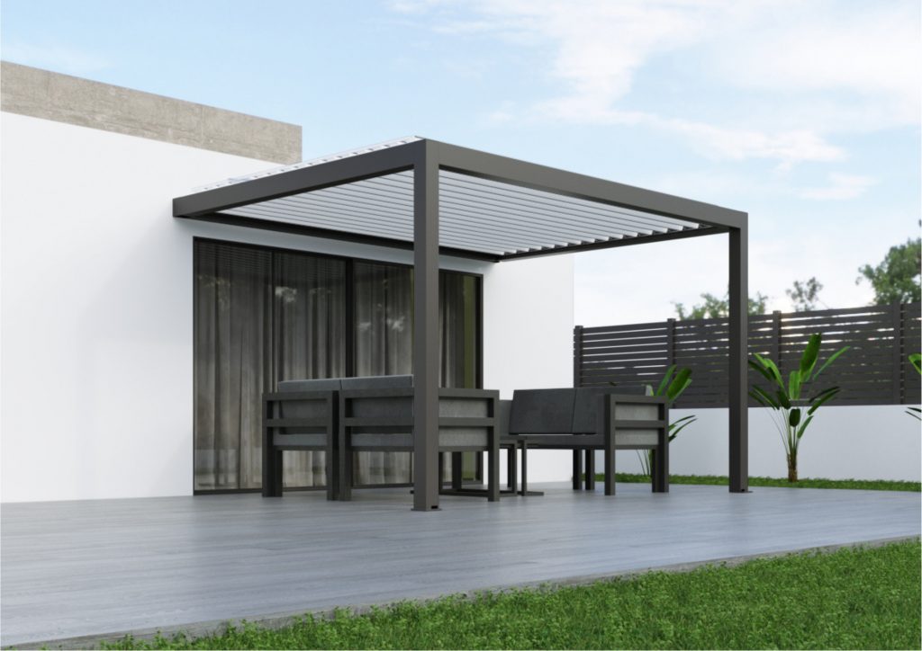 pergola bioclimatica de diseño