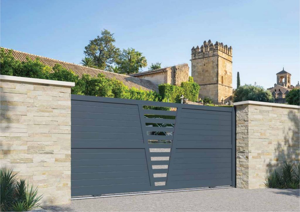 porton corredero exterior